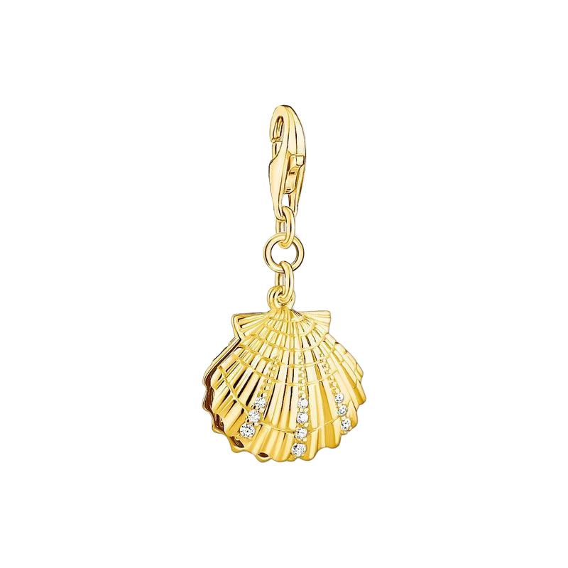 Thomas Sabo Charm pendant shell gold