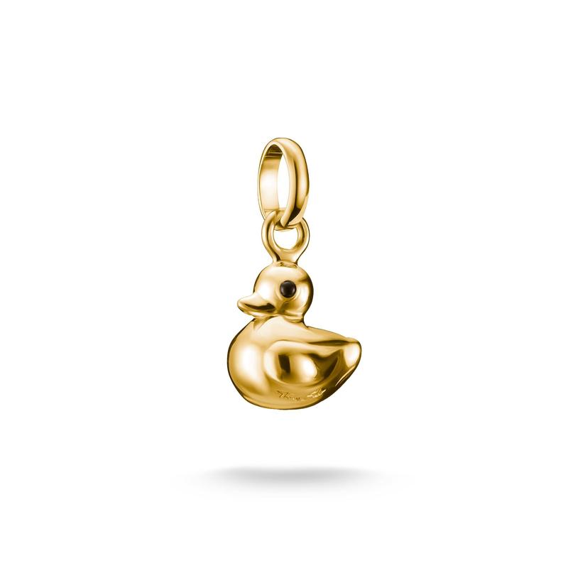 Thomas Sabo Charming Gold Plated Duck Connect Charm
