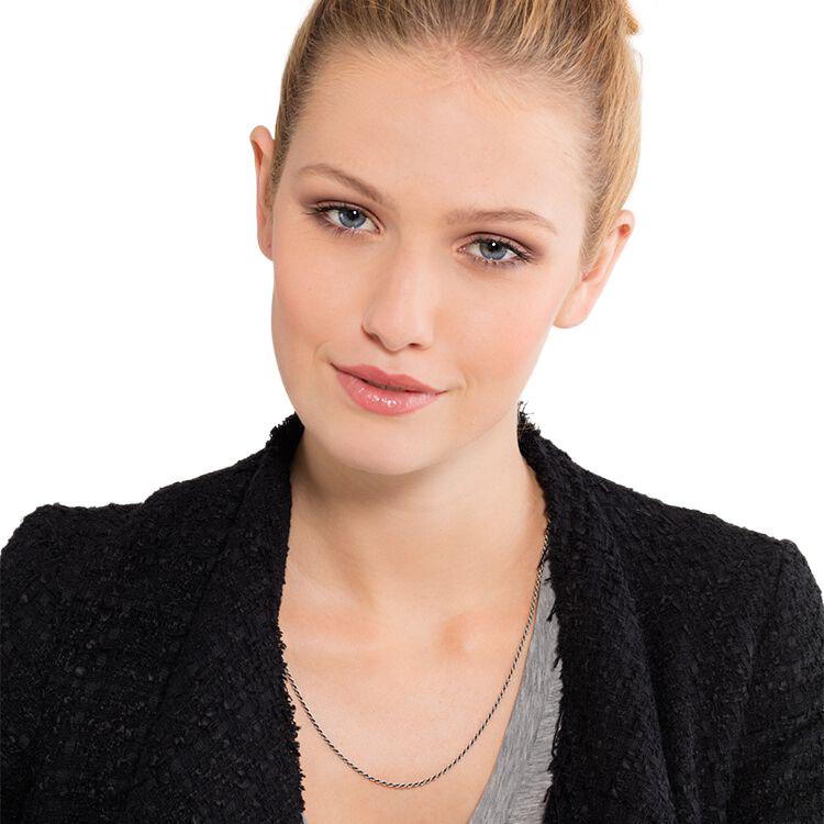 Thomas Sabo Cord chain blackened