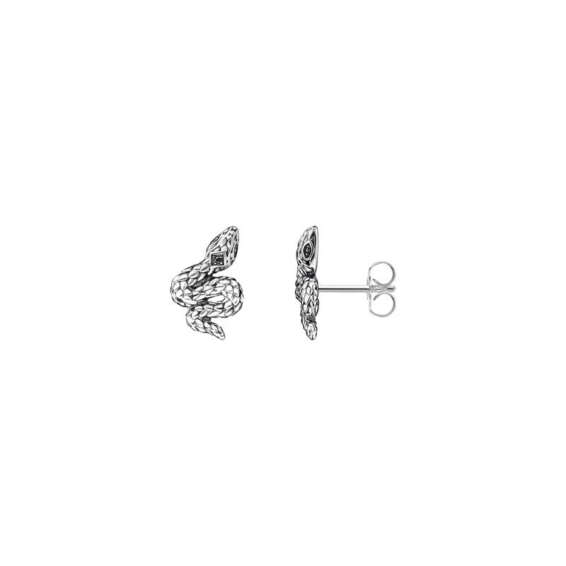 Thomas Sabo Earrings - Studs - Blackened Snake