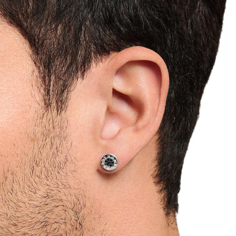 Thomas Sabo Earrings - Studs - Classic Pave - Black