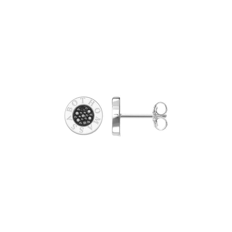 Thomas Sabo Earrings - Studs - Classic Pave - Black