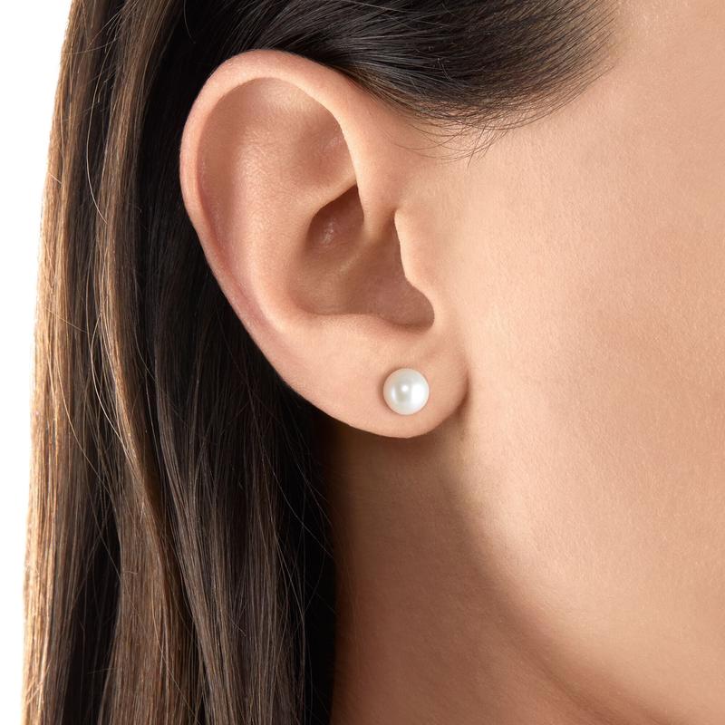 Thomas Sabo Elegant Freshwater Pearl Stud Earrings