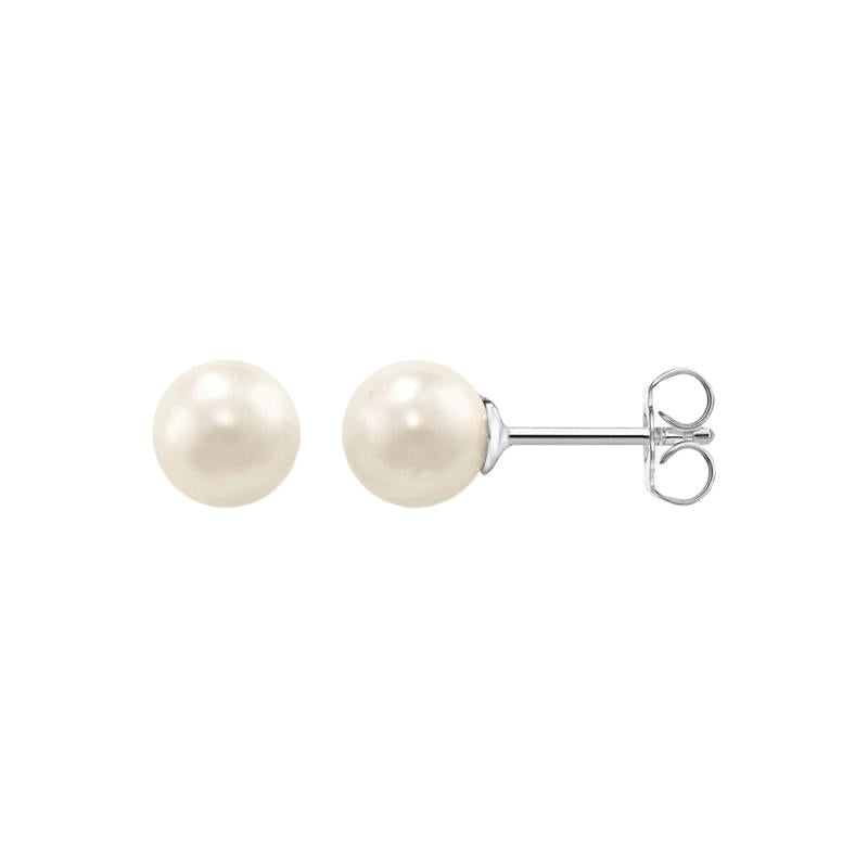 Thomas Sabo Elegant Freshwater Pearl Stud Earrings