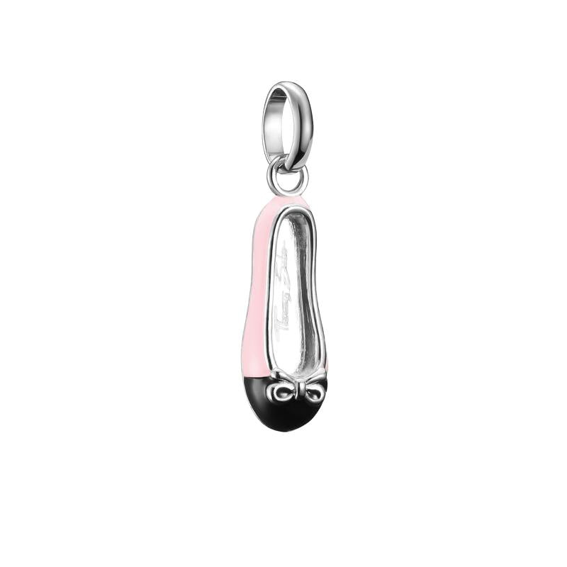 Thomas Sabo Elegant Pink Ballerina Shoe Charm