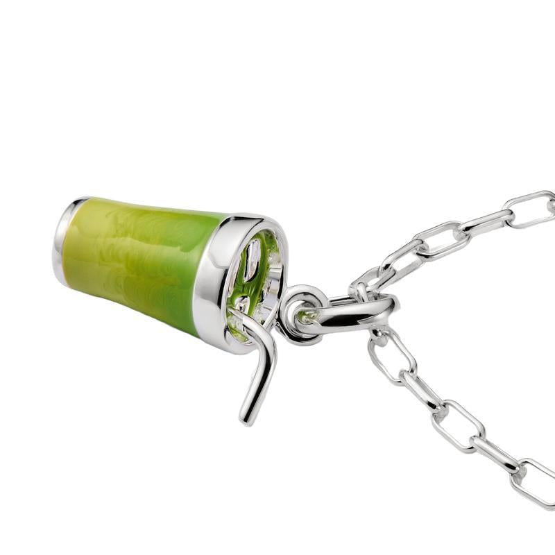 Thomas Sabo Elegant Silver Matcha Latte Charm