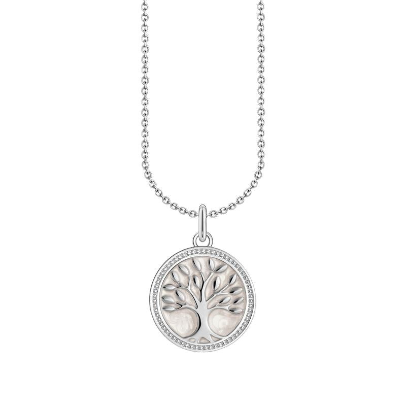 Thomas Sabo Elegant Silver Tree of Love Necklace