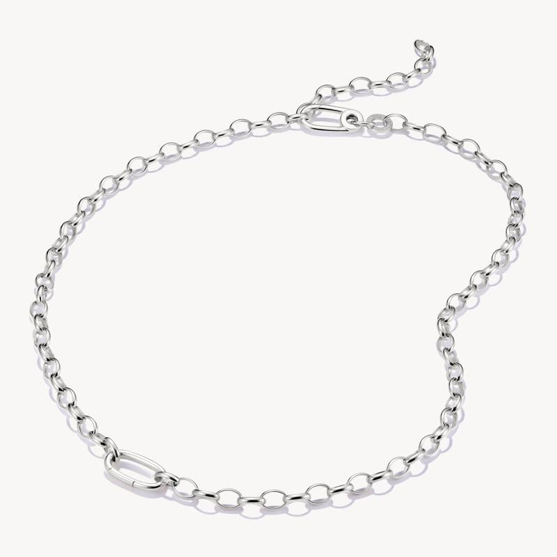 Thomas Sabo Elegant Sterling Silver Charm Necklace