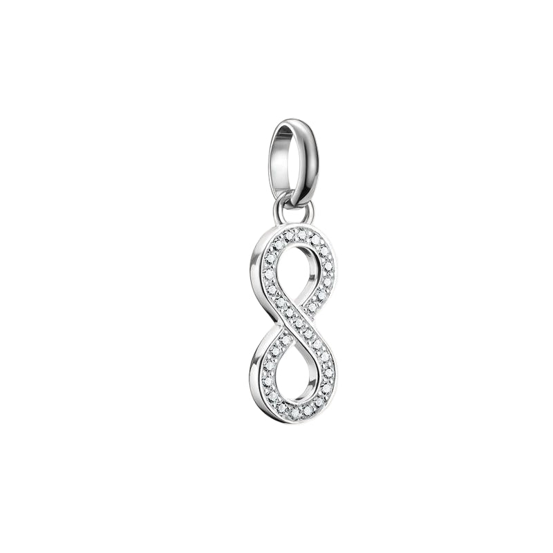 Thomas Sabo Elegant Sterling Silver Infinity Charm