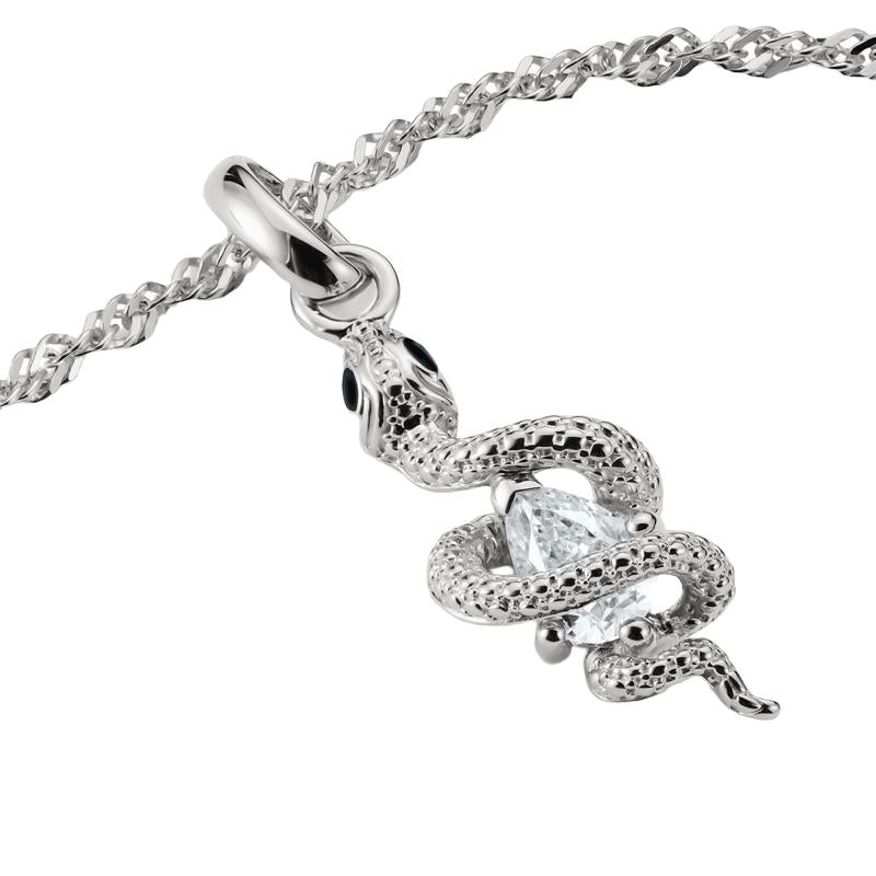 Thomas Sabo Elegant Sterling Silver Snake Charm