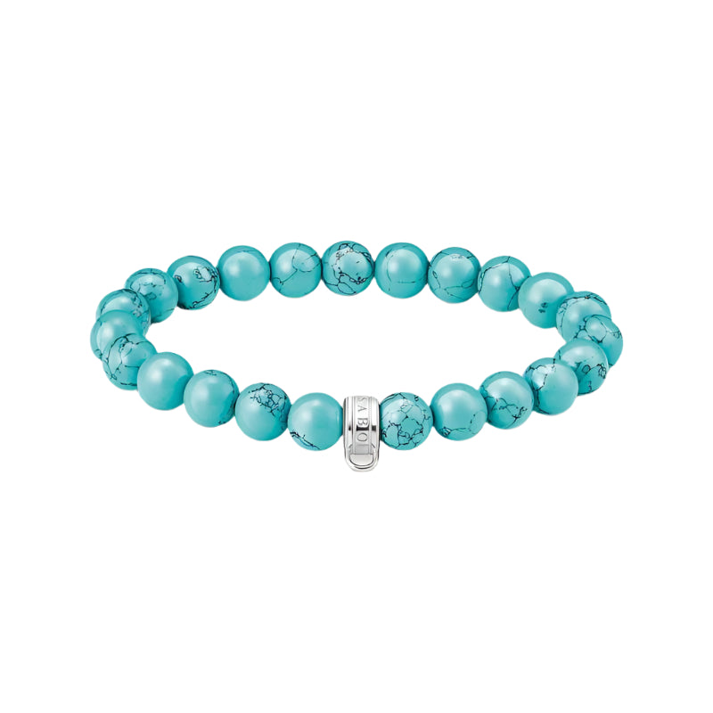 Thomas Sabo Elegant Turquoise Beaded Bracelet