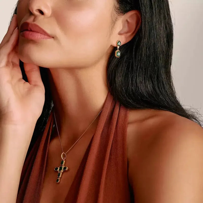Thomas Sabo Elyndra 18k Gold Plated Dangle Earrings