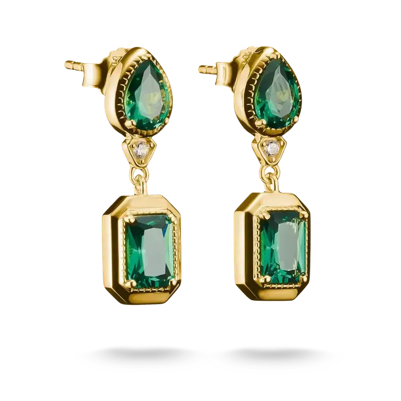 Thomas Sabo Elyndra 18k Gold Plated Dangle Earrings