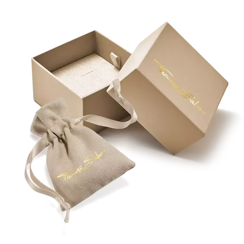 Thomas Sabo Elyndra 18k Gold Plated Moon Necklace