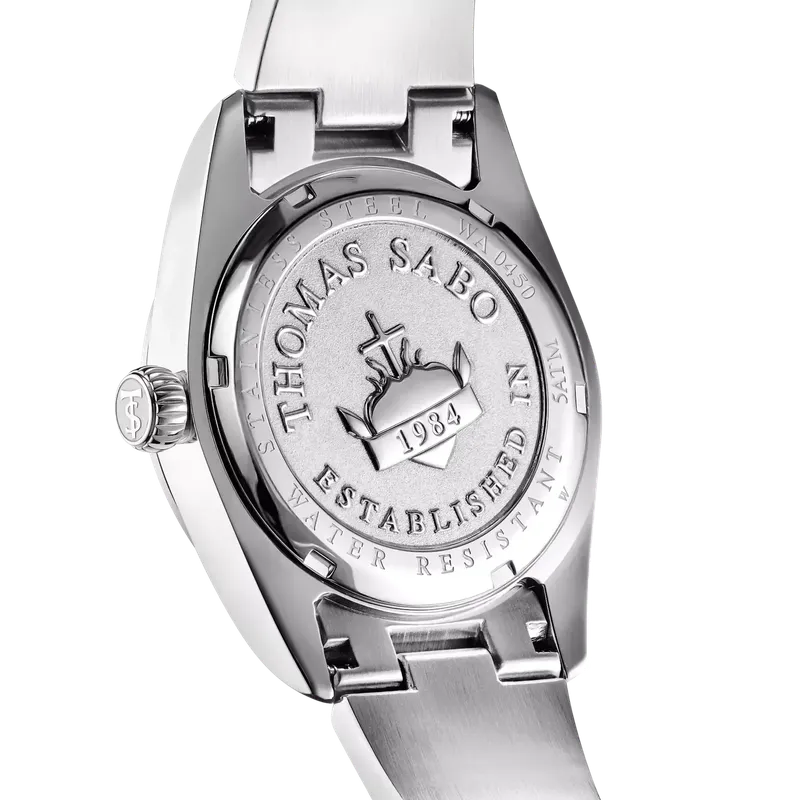 Thomas Sabo Elyndra Stainless Steel Silver Turquoise Watch