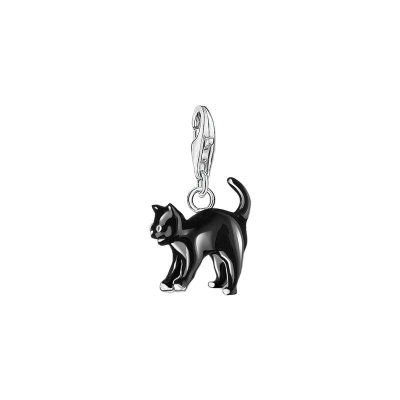 Thomas Sabo Enamel Cat Charm