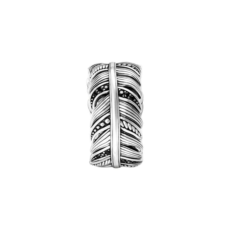 Thomas Sabo Exquisite Rebel Heart Feather Pavé Ring