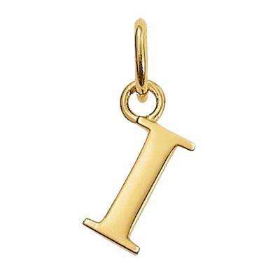Thomas Sabo GOLD PLATED LETTER I PENDANT CHARM