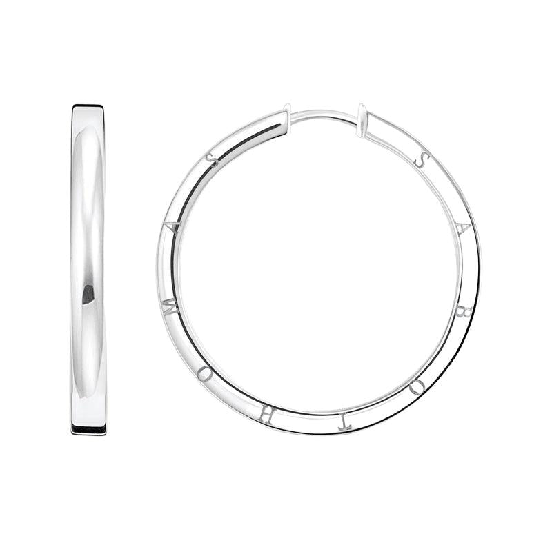 Thomas Sabo Hoop earrings large silver