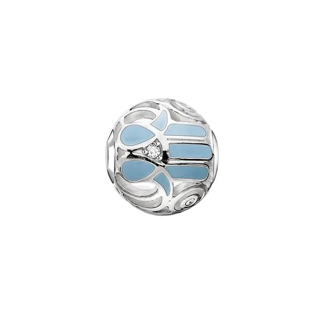 Thomas Sabo Karma Bead Blue Fatima's Hand