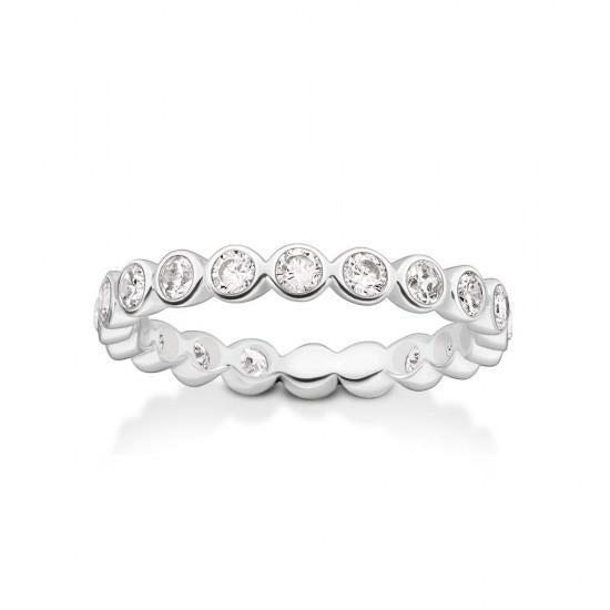 Thomas Sabo Ladies Glam And Soul Silver Ring