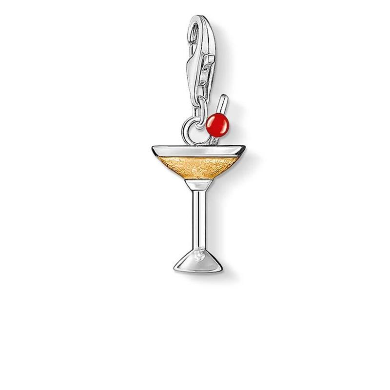Thomas Sabo Ladies Sterling Silver Charm Club Cocktail Charm