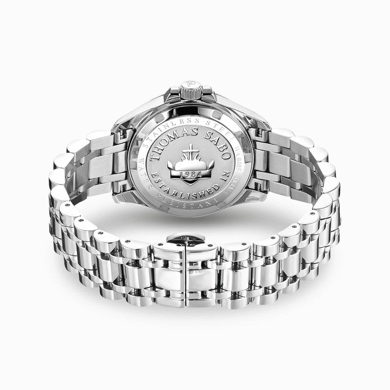 Thomas Sabo Ladies watch Divine Blue with Light Blue Dial and White Stones