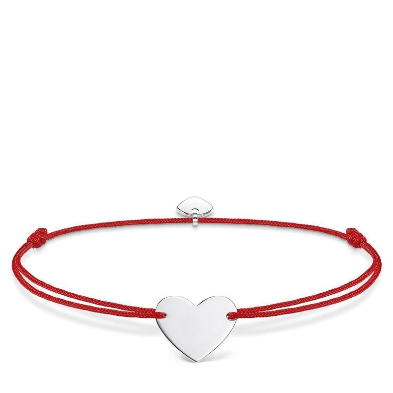 Thomas Sabo Little Secrets Silver Heart Red Bracelet