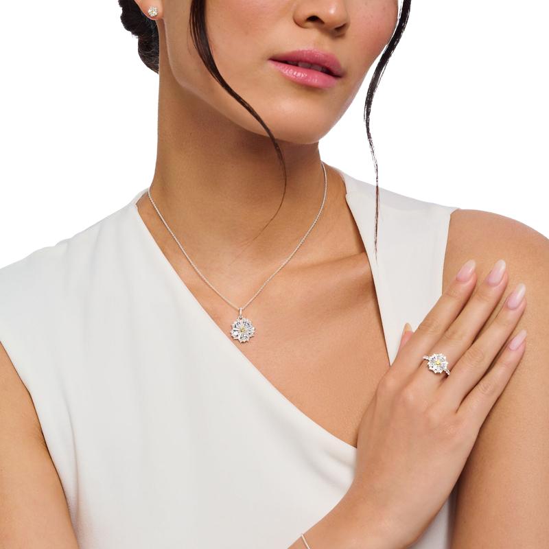 Thomas Sabo Lovely Daisy Silver Necklace
