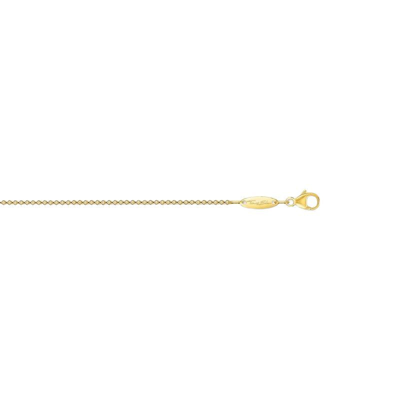 Thomas Sabo Necklace - Fine Anchor Chain - Yellow Gold Plated