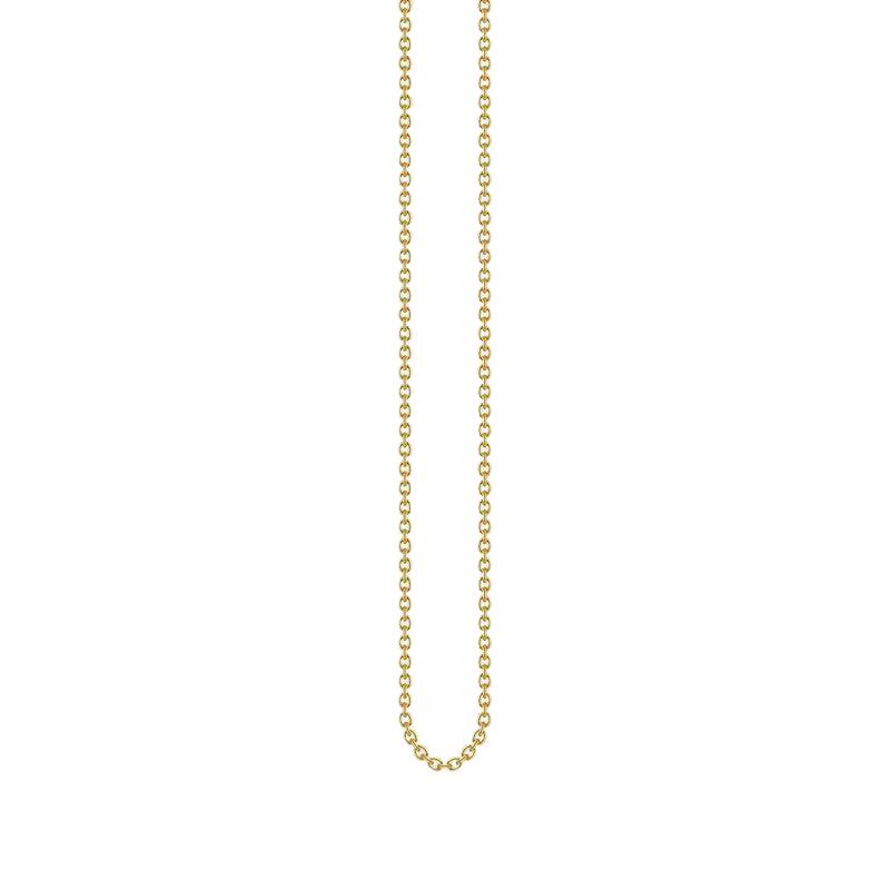 Thomas Sabo Necklace - Fine Anchor Chain - Yellow Gold Plated