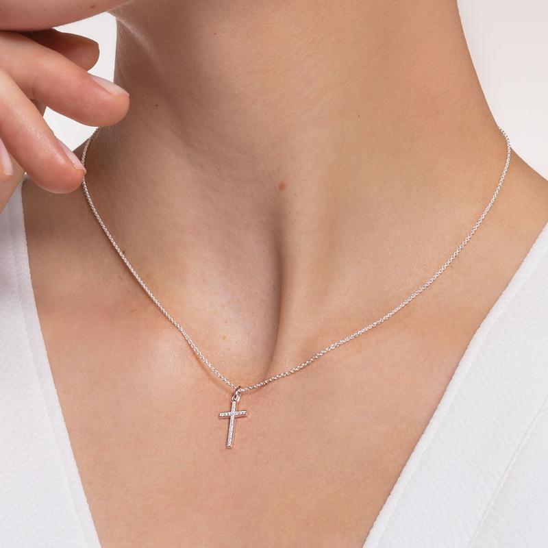 Thomas Sabo Necklace cross pavé