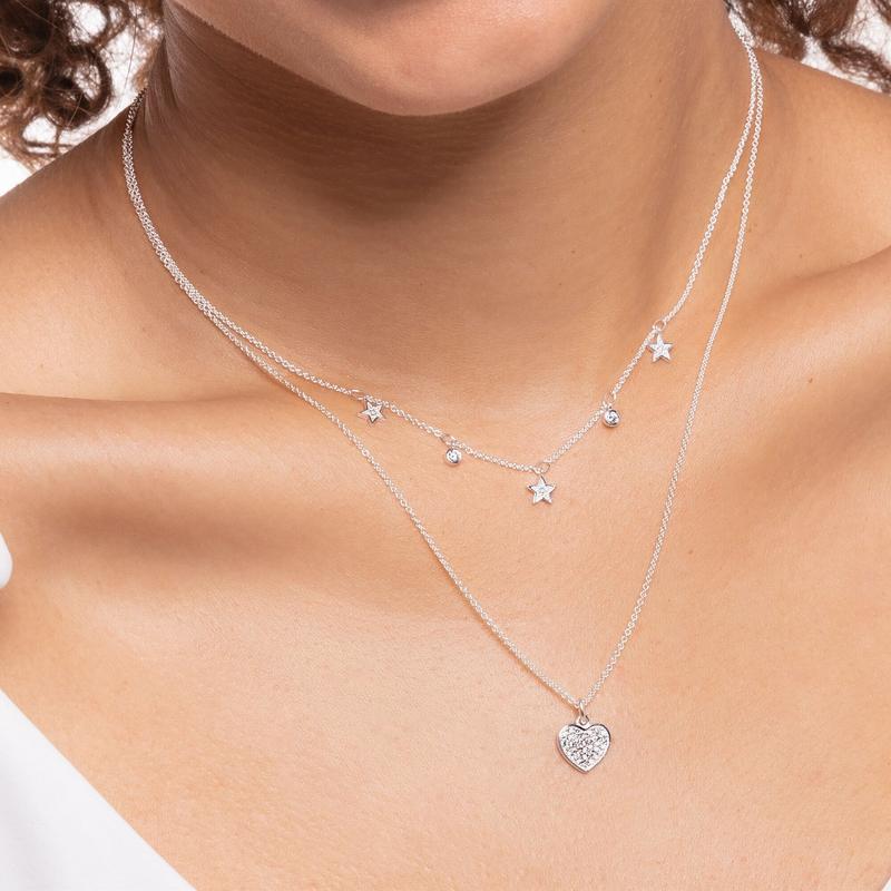Thomas Sabo Necklace stars silver