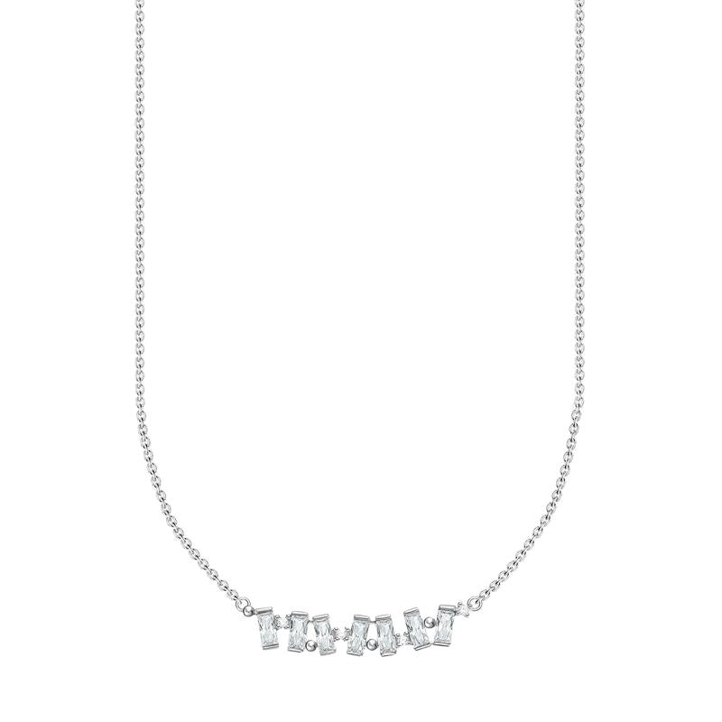 Thomas Sabo Necklace white stones, silver