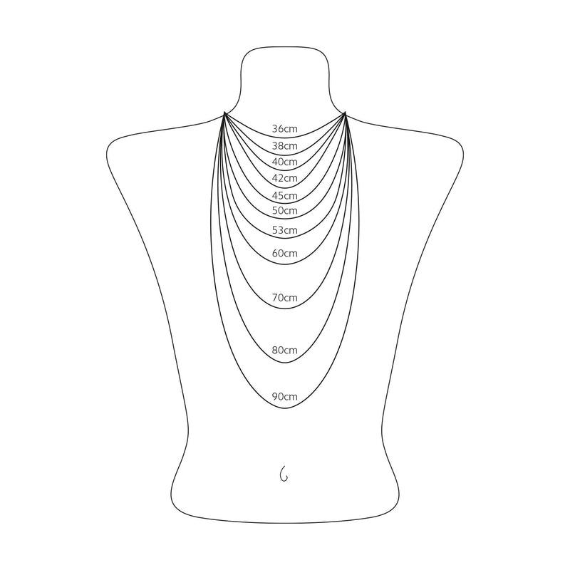 Thomas Sabo Necklace with Black Stones - Silver