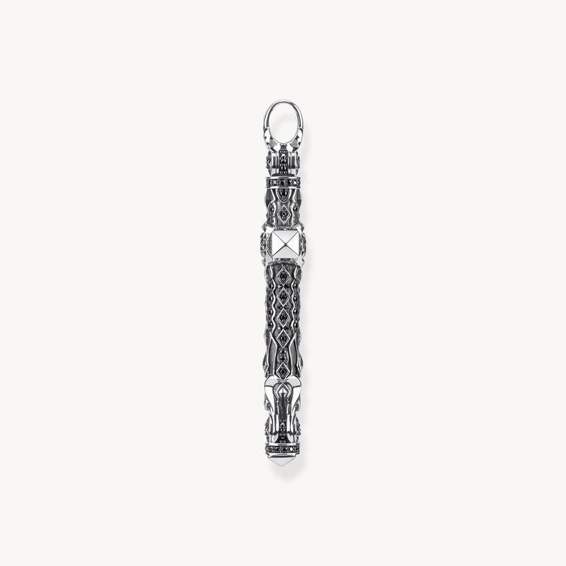 Thomas Sabo Opulent Blackened Sterling Silver Cross Pendant