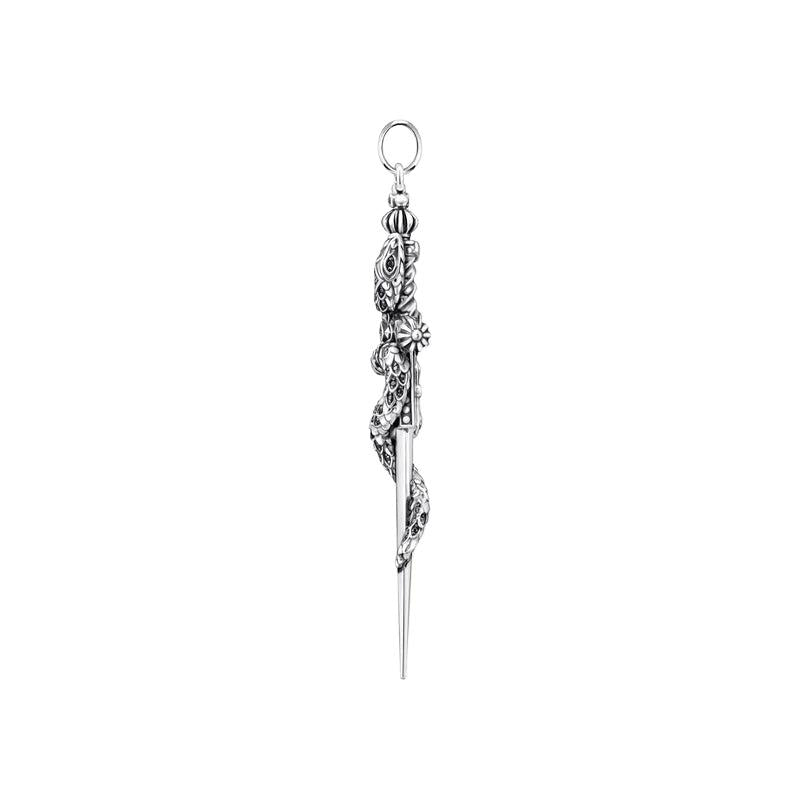 Thomas Sabo Pendant Blackened Sword With Snake