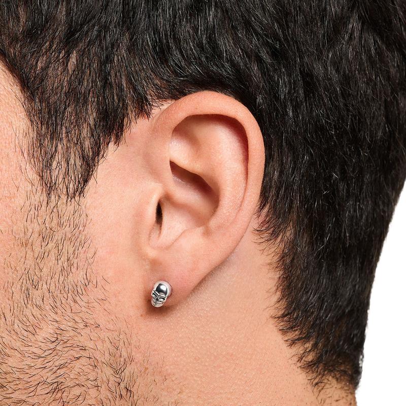 Thomas Sabo Rebel At Heart Skull Stud Earrings
