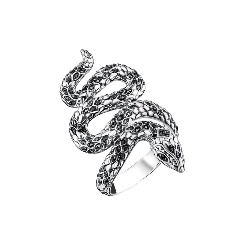 Thomas Sabo Ring Blackened Snake