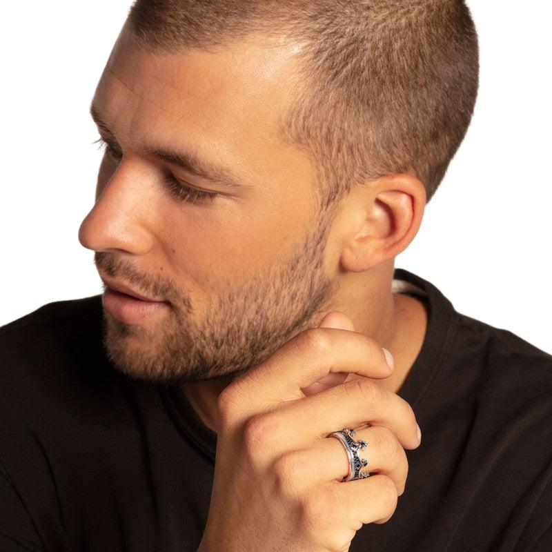 Thomas Sabo Ring - Crown - Blackened Silver