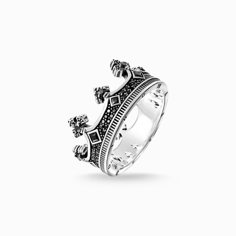 Thomas Sabo Ring - Crown - Blackened Silver