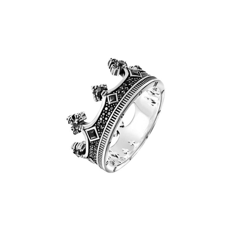 Thomas Sabo Ring - Crown - Blackened Silver