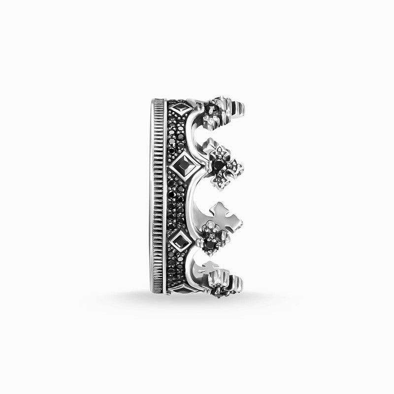 Thomas Sabo Ring - Crown - Blackened Silver
