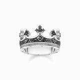 Thomas Sabo Ring - Crown - Blackened Silver