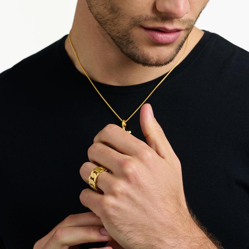 Thomas Sabo Ring Links Gold