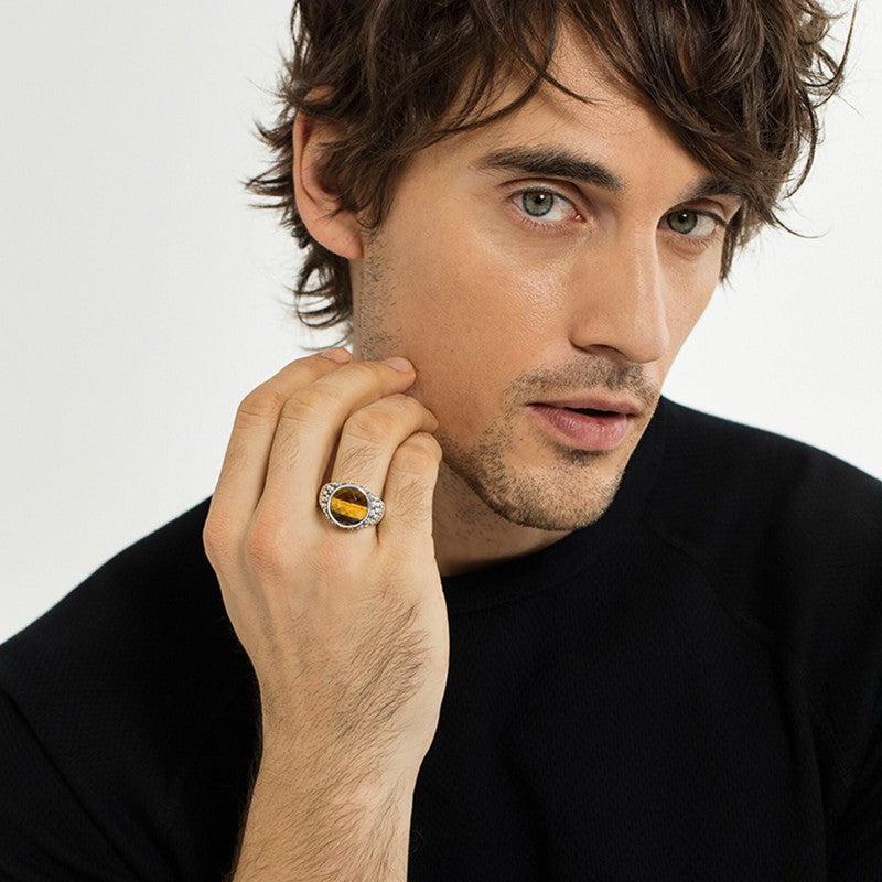 Thomas Sabo Ring - Skull - Blackened Silver