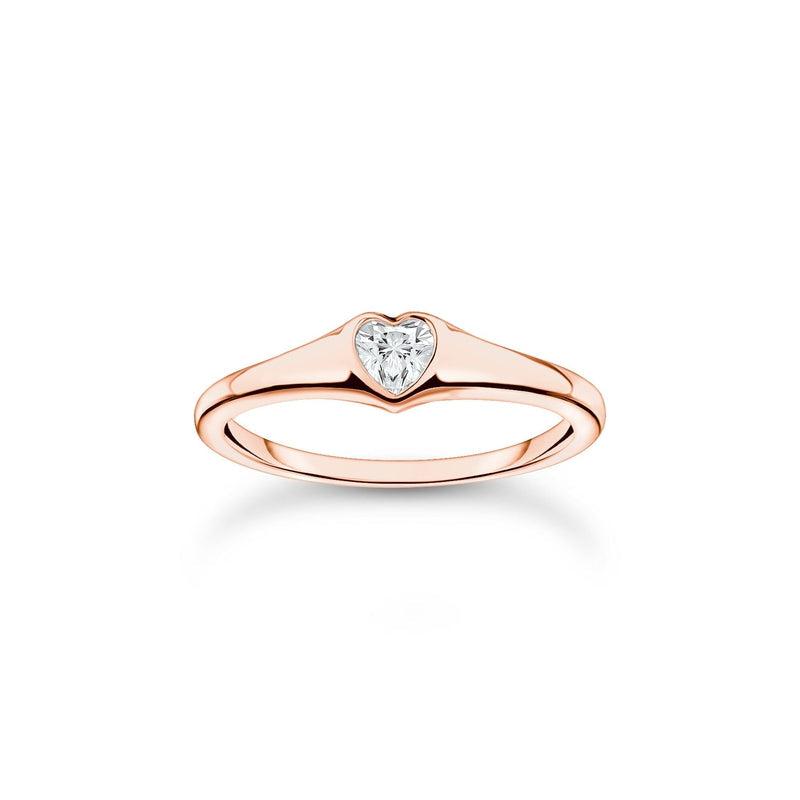 Thomas Sabo Ring heart rose gold