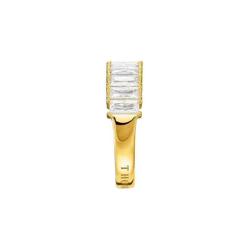 Thomas Sabo Ring white stones in gold