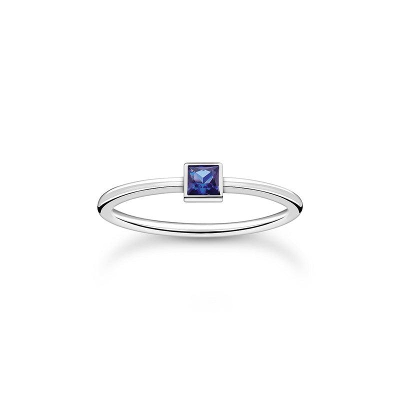 Thomas Sabo Ring with blue stone