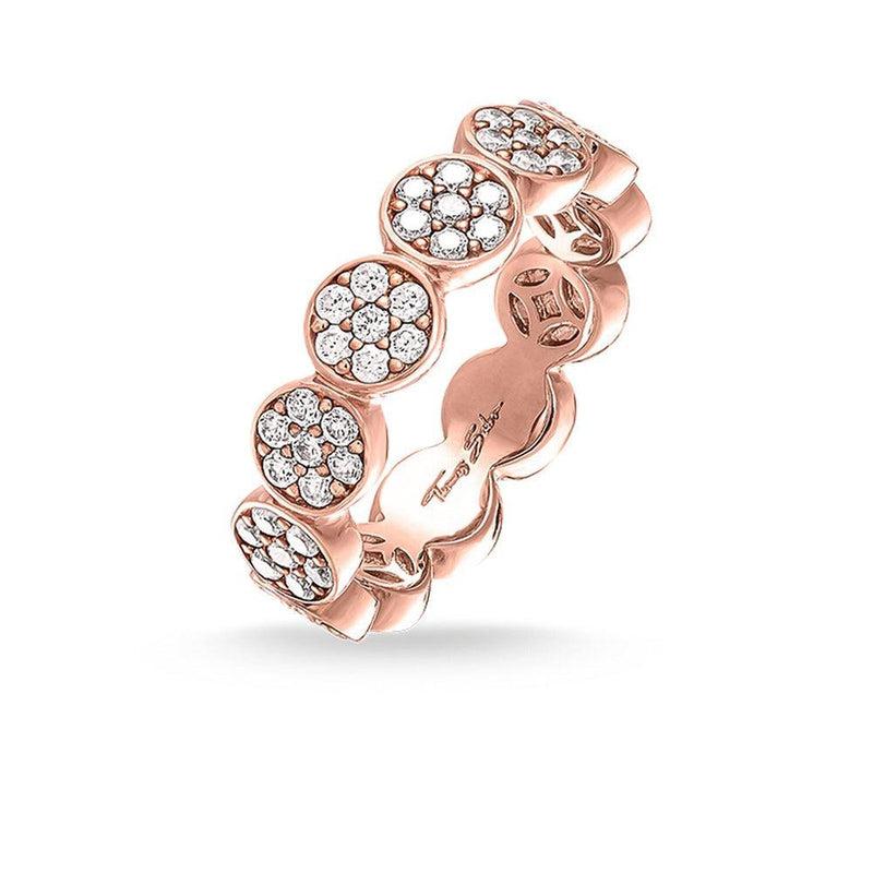 Thomas Sabo Rose Sparkling Circles Ring